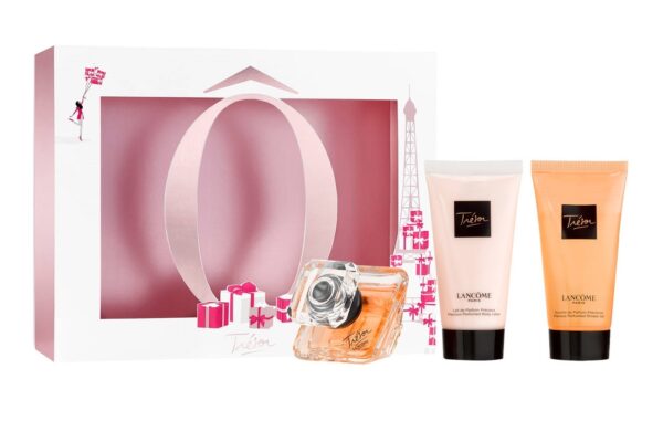Lancome Paris Gift Set 30ml Perfume, 50ml Body Lotion and 50ml Shower Gel Edp
