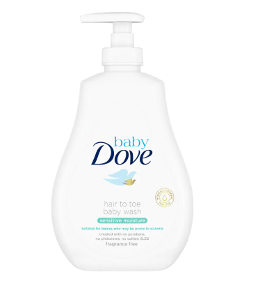 Dove Baby Sensitive Moisture Head to Toe Wash 400ml