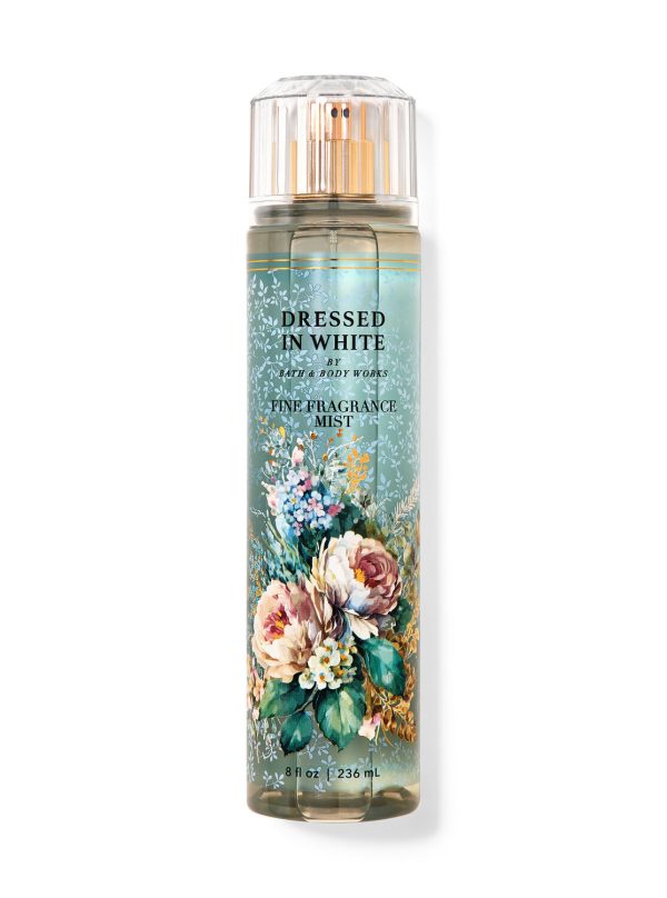 Bath and Body Work Dressed in White Body Mist 236ml