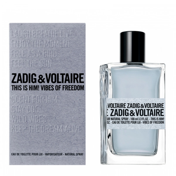 Zadig And Voltaire This Is Him Vibes Of Freedom Edt 100ml